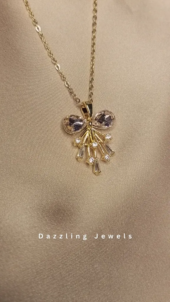 Glimmering Wings Necklace