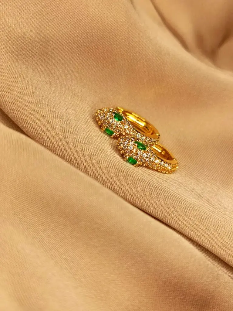 Zyra Serpent Earrings 